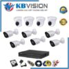 Trọn bộ 10 camera Kbvision Full HD