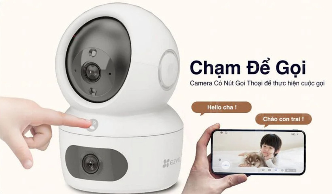 Camera wifi Ezviz H7C ống kính kép lên đến 8M Camera wifi Ezviz H7C ống kính kép lên đến 8M