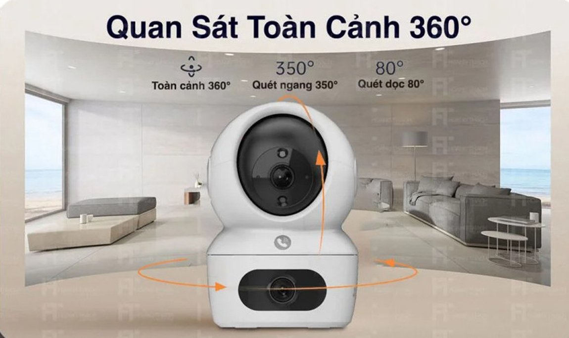 Camera wifi Ezviz H7C ống kính kép lên đến 8M Camera wifi Ezviz H7C ống kính kép lên đến 8M