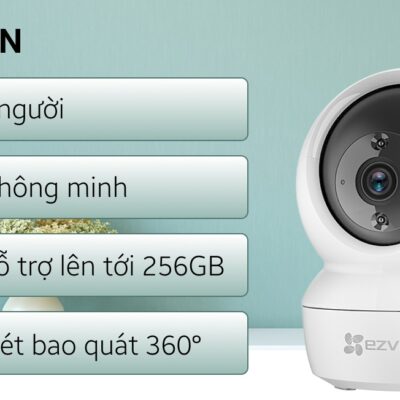 Ezviz C6N chính hãng bảo hành 2 năm, chiết khấu 30%
