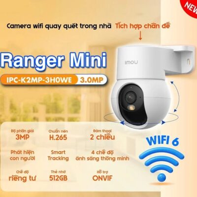 Camera WiFi IPC-K2MP-3H0WE quay quét trong nhà giá rẻ